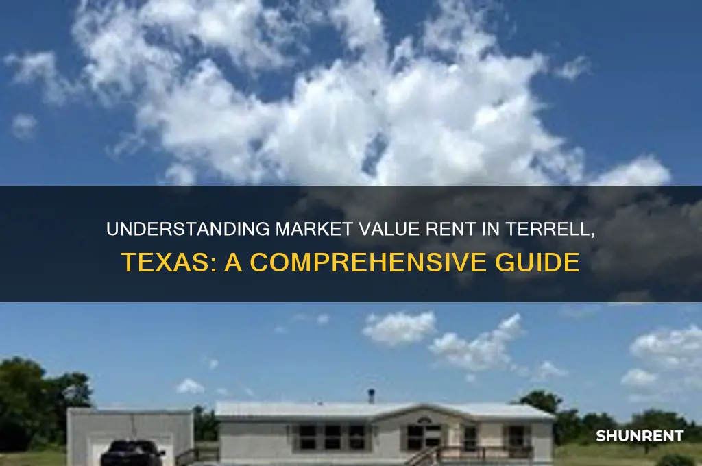 what is market value rent in terrell texas