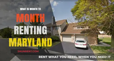 Exploring Month-to-Month Renting Options in Maryland: A Comprehensive Guide