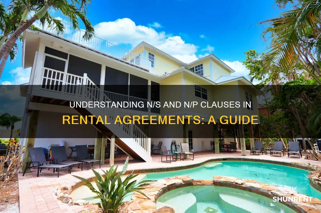 what is n s and n p in renting