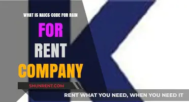 Understanding the NAICS Code for Rain for Rent Company