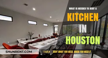 Renting a Kitchen in Houston: Essential Requirements and Tips