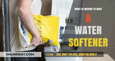 Essential Requirements for Renting a Water Softener: A Comprehensive Guide