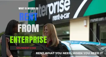 Essential Requirements for Renting a Vehicle from Enterprise