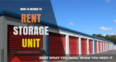 Essential Requirements for Renting a Storage Unit: A Comprehensive Guide