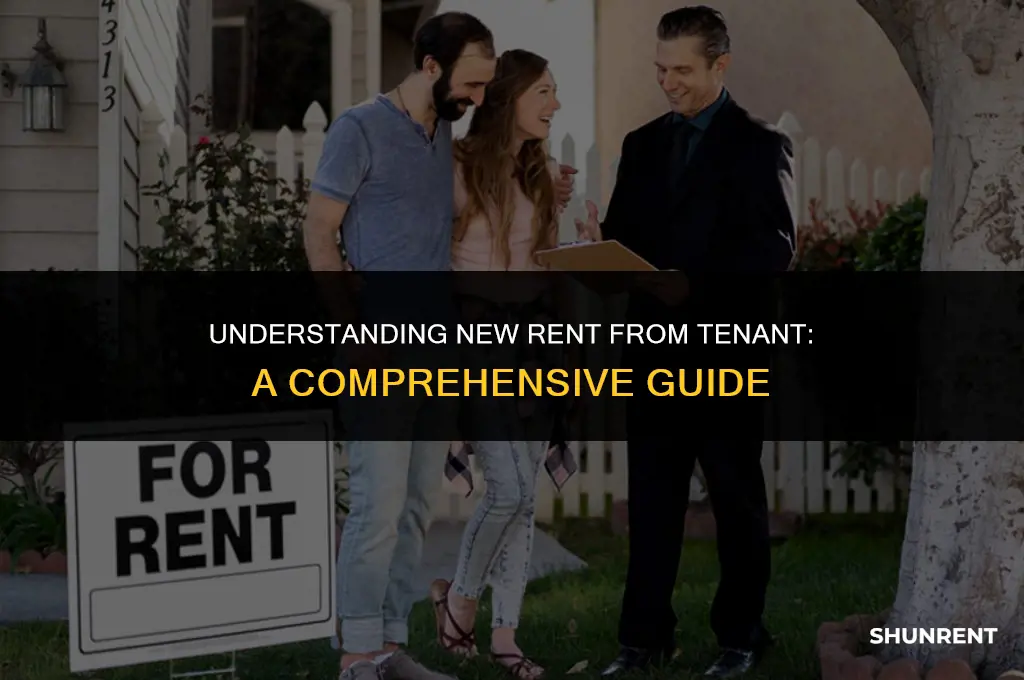 what is new rent from tenant mean