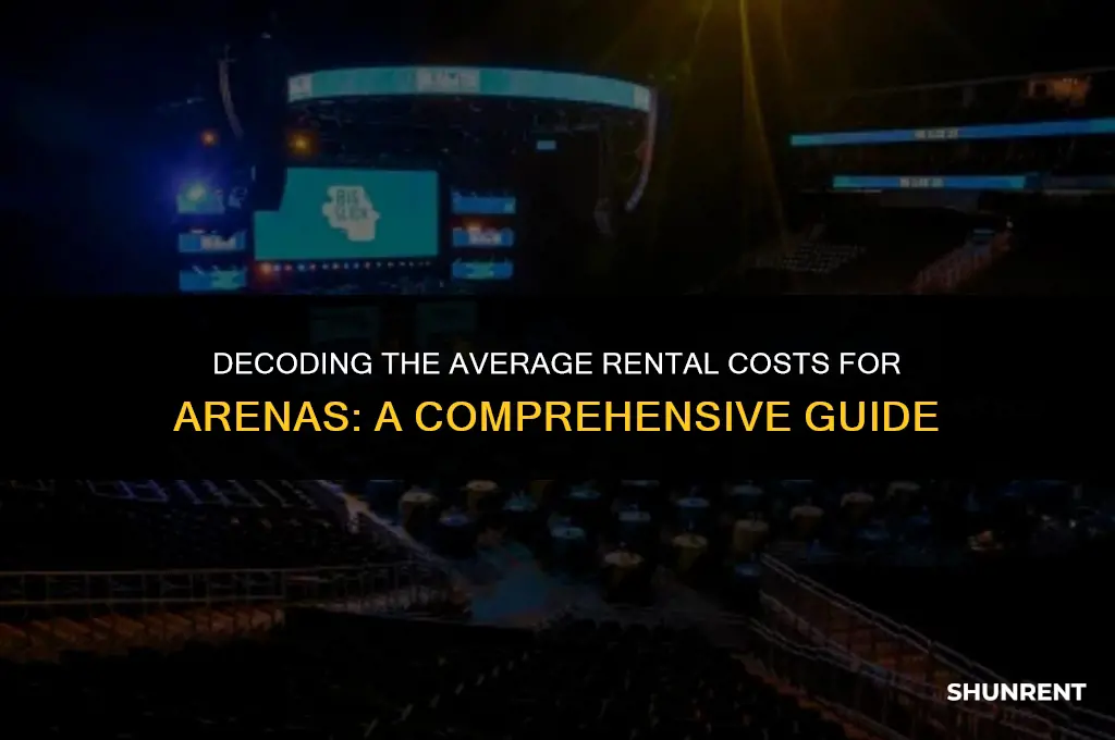what is normal rent for an arena