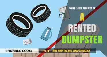Prohibited Items in Rented Dumpsters: What You Can't Toss