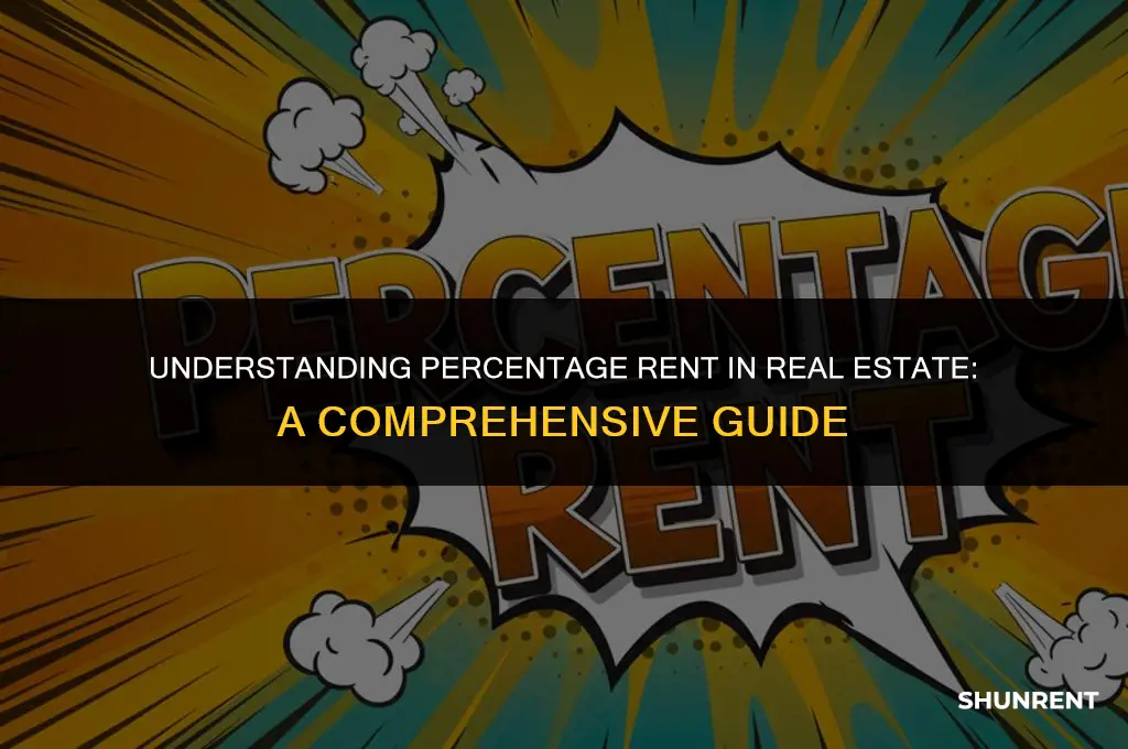 what is percentage rent in real estate