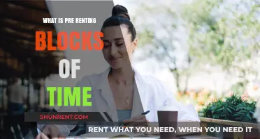 Exploring Pre-Renting Blocks of Time: A Comprehensive Guide