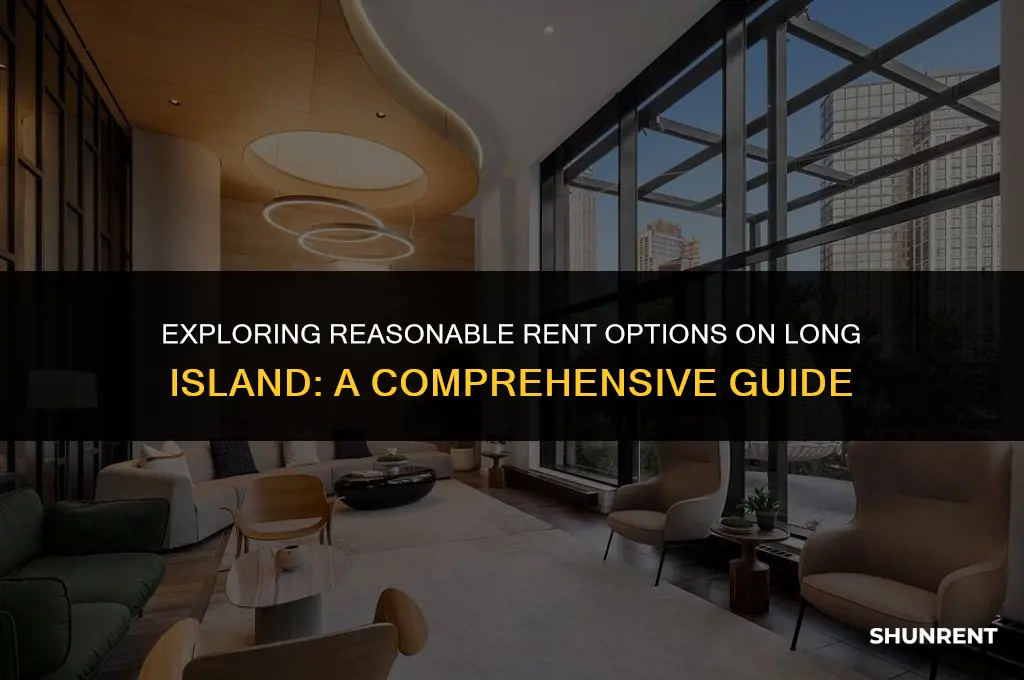 what is reasonable rent on long island