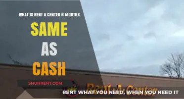 Understanding Rent-A-Center's 6 Months Same as Cash Program