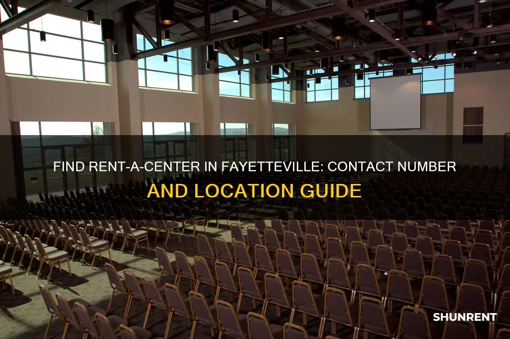 what is rent a center number in fayetteville