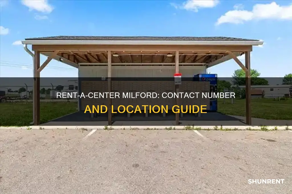 what is rent a center number in milford