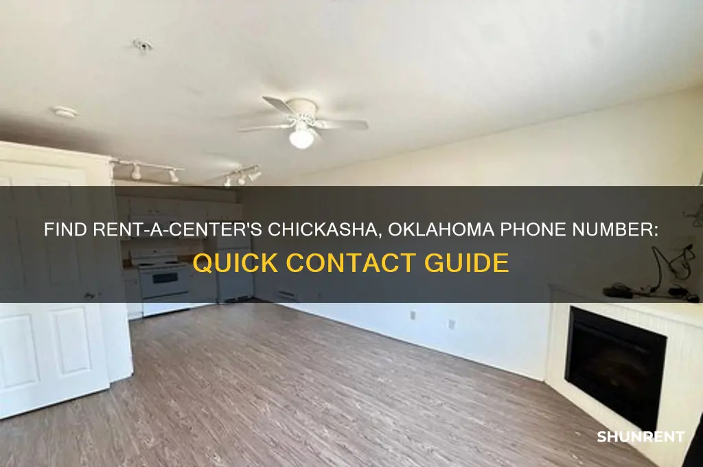 what is rent a center phone number in chickasha oklahoma