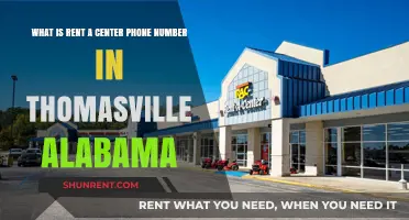 Rent-A-Center Thomasville, Alabama: Contact Number and Store Details