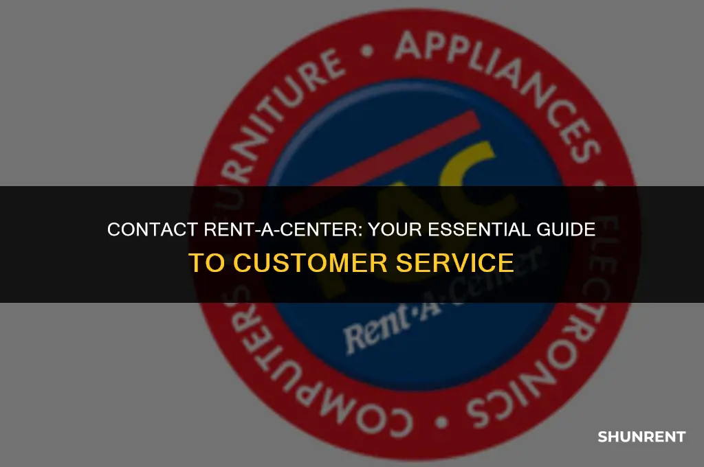 what is rent a center phone number