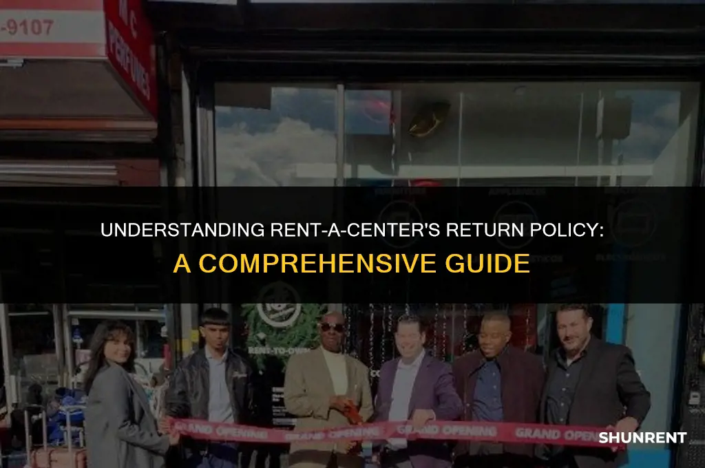 what is rent a center return policy
