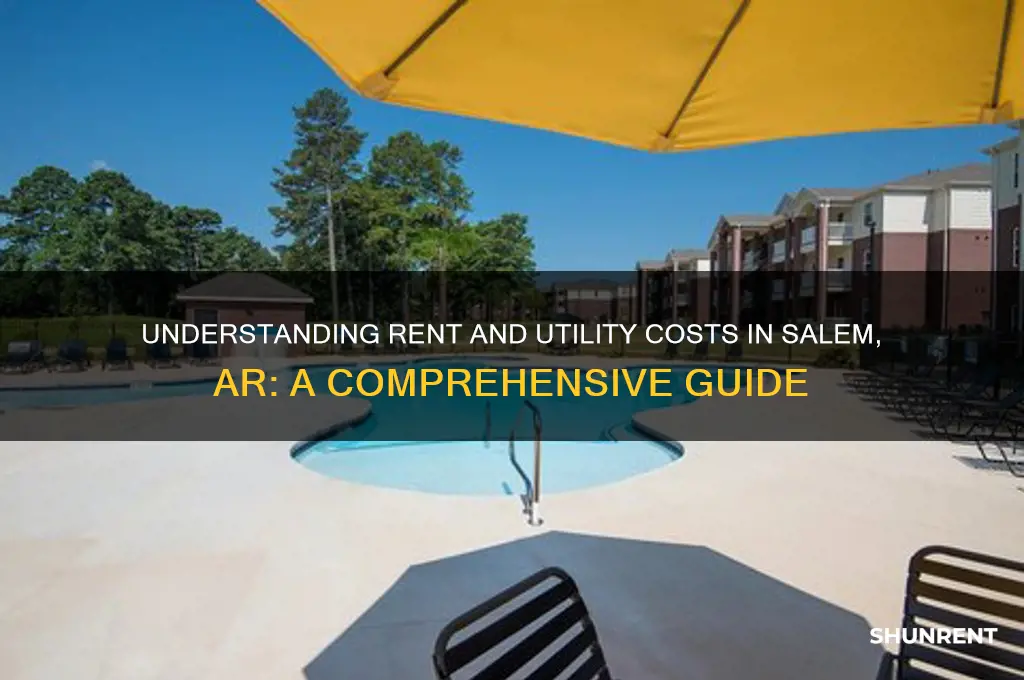 what is rent and utilities in salem ar