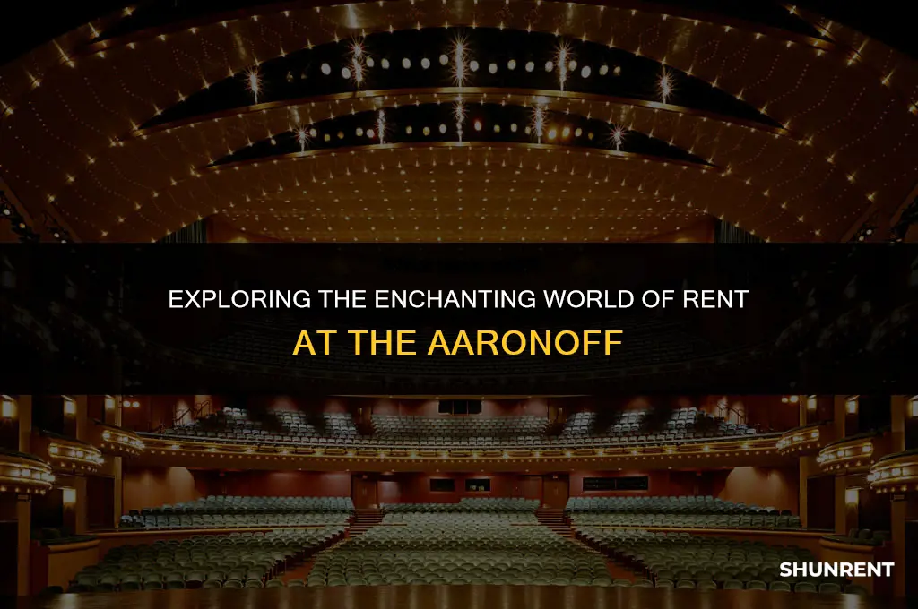 what is rent at the aaronoff about
