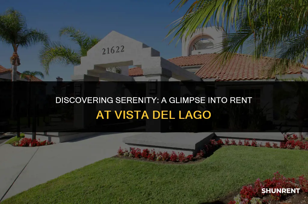 what is rent at vista del lago