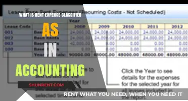 Understanding Rent Expense Classification in Accounting: A Comprehensive Guide