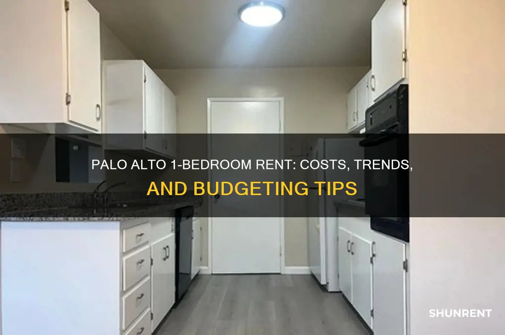 what is rent for 1 bedroom in palo alto