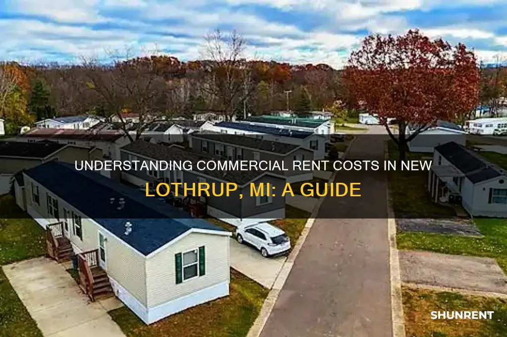 what is rent for a business in new lothrup mi