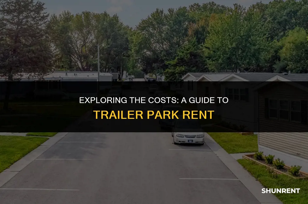 what is rent for a trailer park