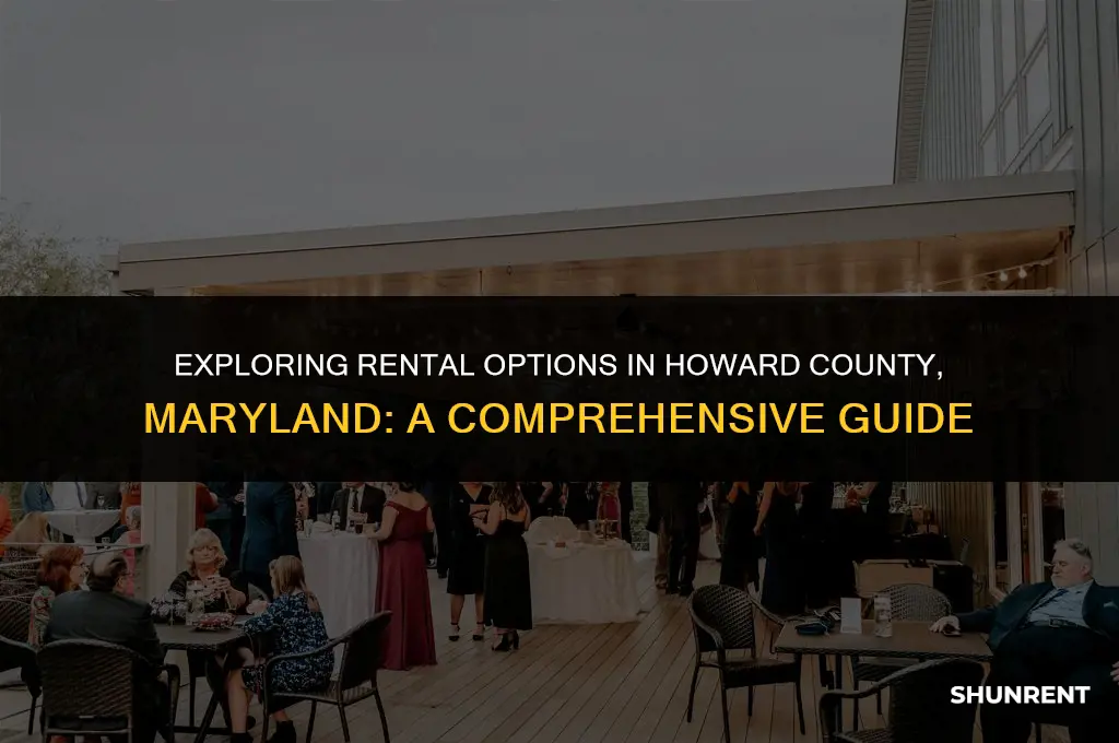what is rent in howard county maryland