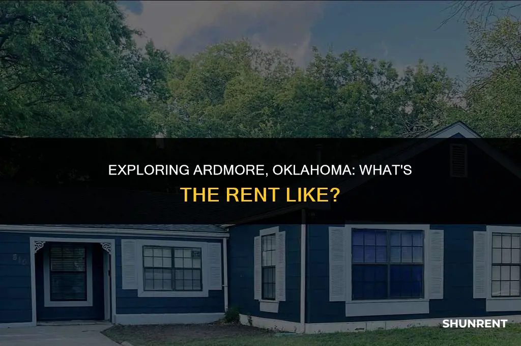 what is rent lije in ardmore oklahoma
