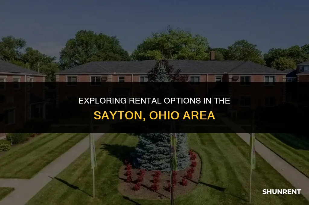 what is rent like around sayton ohio