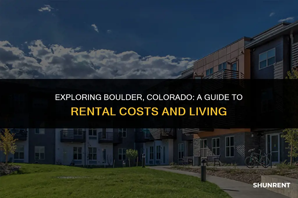 what is rent like in boulder colorado
