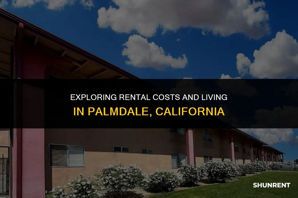 what is rent like in palmdale ca