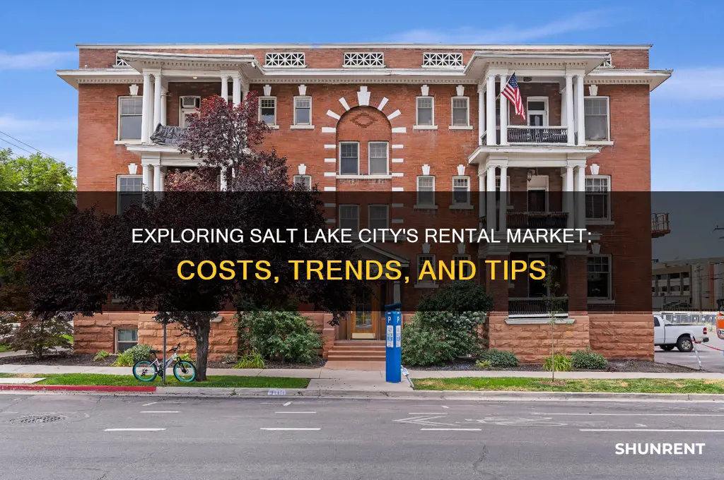what is rent like in salt lake city utah