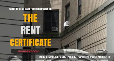 Understanding Rent Certificate Occupancy Payments: What Does Rent Cover?