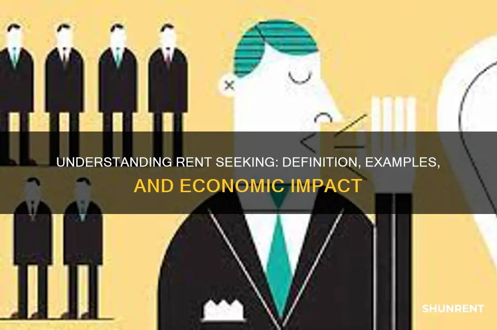 what is rent seeking and what are some examples