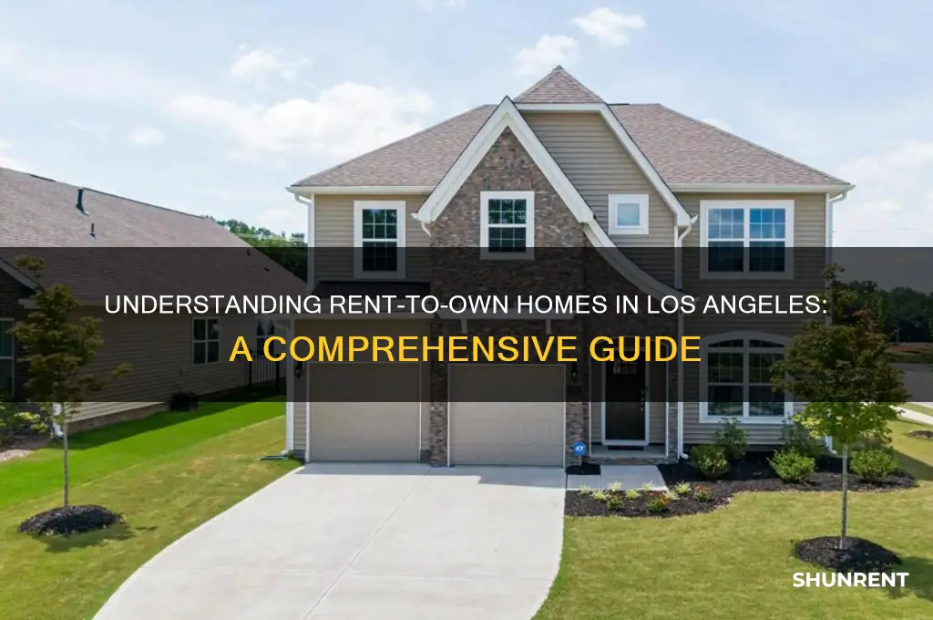 what is rent to own in los angeles