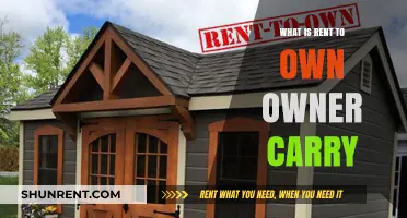 Understanding Rent-to-Own: A Guide to Owner-Carry Agreements