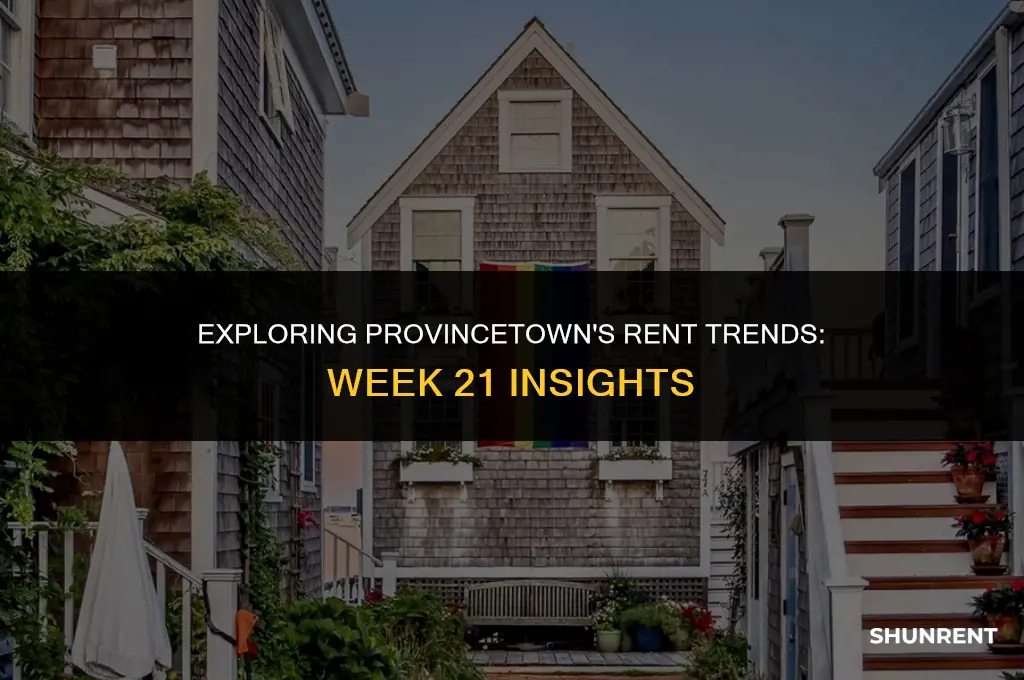 what is rent week 21 in ptown