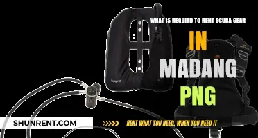 Scuba Gear Rental Requirements in Madang, PNG: What You Need