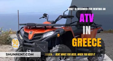 Renting an ATV in Greece: Essential Requirements and Tips