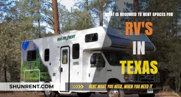 RV Rentals in Texas: Essential Requirements for Securing Your Space