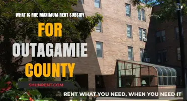 Outagamie County Rent Subsidy: Understanding Maximum Assistance Limits