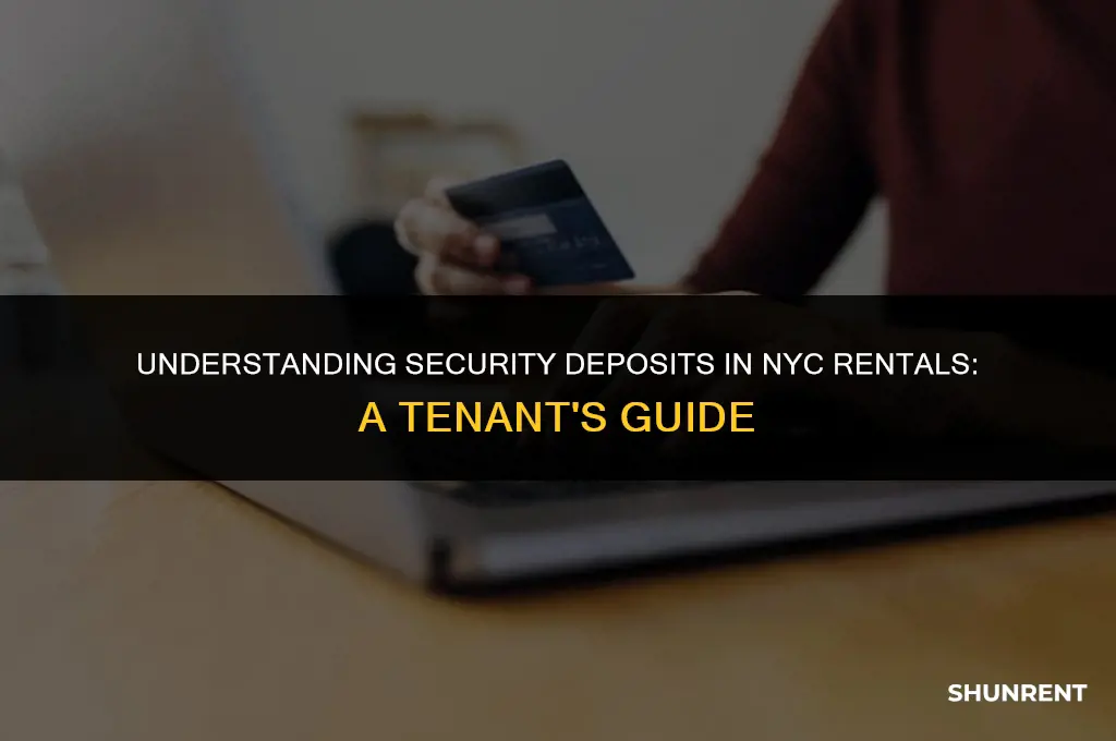 what is security deposit in nyc rent