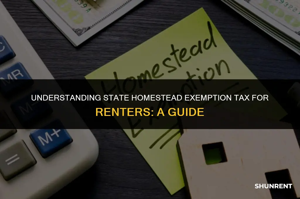 what is state homestead exemption tax renting