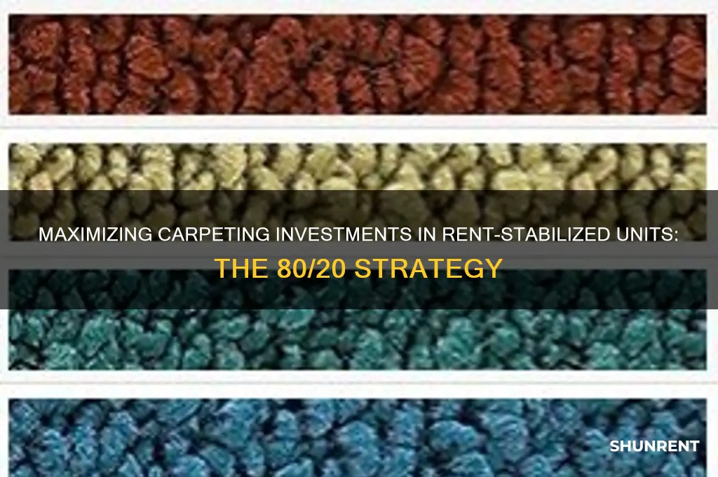 what is the 80 20 rule for carpeting rent stabilized
