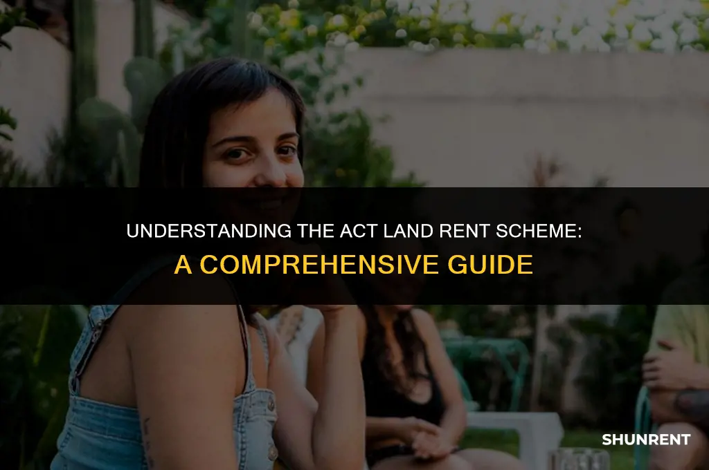 what is the act land rent scheme