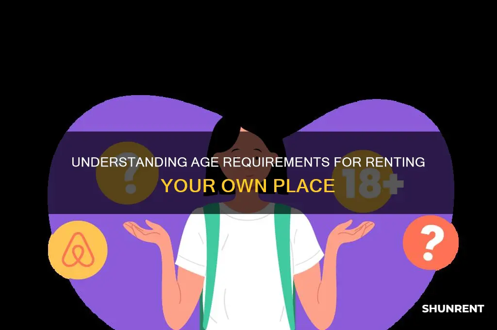 what is the age limit to rent a place
