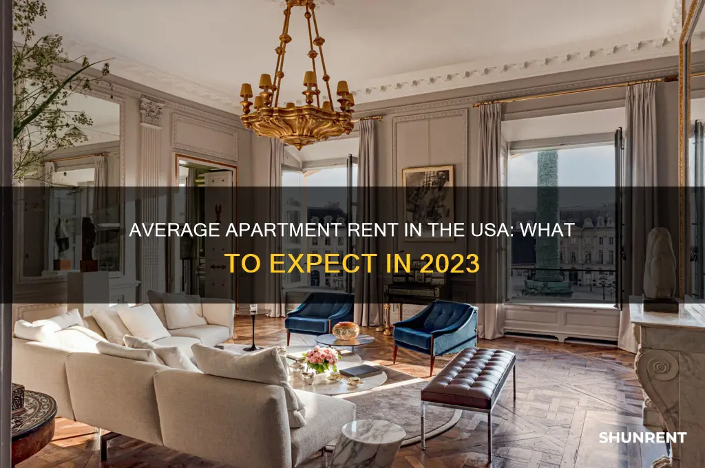 what is the average apt rent in usa