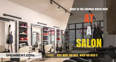 How Much Does It Cost to Rent a Salon Booth?